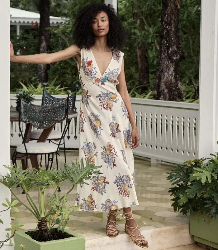 Dresses Women DEN Tatiana Dress Mer Botanique