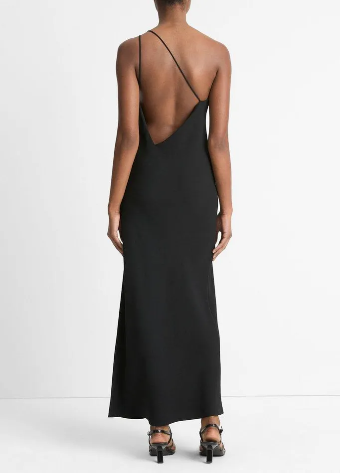 Dresses Women Vince SphereDetail OneShoulder Dress Black Dresses Women Vince SphereDetail OneShoulder Dress Black