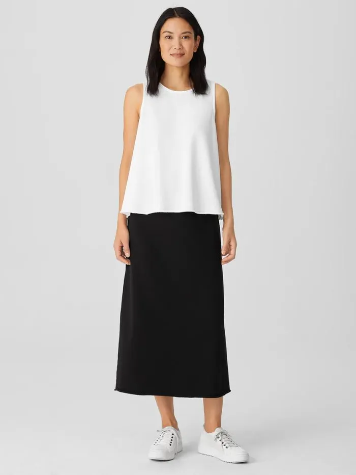 Eileen Fisher Dresses and Skirts Lightweight Organic Cotton Terry ALine Skirt Black 8211 Shop Eileen Fisher Dresses and Skirts Lightweight Organic Cotton Terry ALine Skirt Black 8211 Shop
