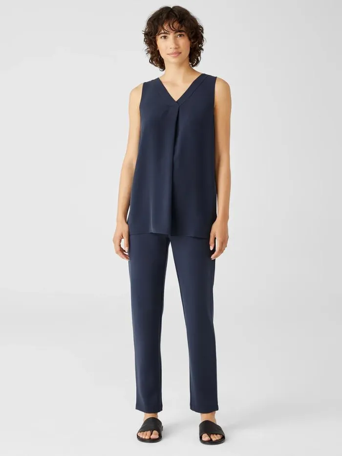 Eileen Fisher Pants Shorts and Jumpsuits Washable Flex Ponte Pant Ocean 8211 Shop Eileen Fisher Pants Shorts and Jumpsuits Washable Flex Ponte Pant Ocean 8211 Shop