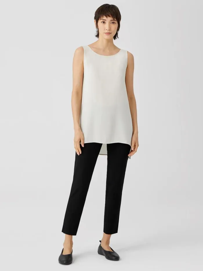 Eileen Fisher Pants Shorts and Jumpsuits Washable Stretch Crepe Slim Ankle Pant Black 8211 Shop Eileen Fisher Pants Shorts and Jumpsuits Washable Stretch Crepe Slim Ankle Pant Black 8211 Shop