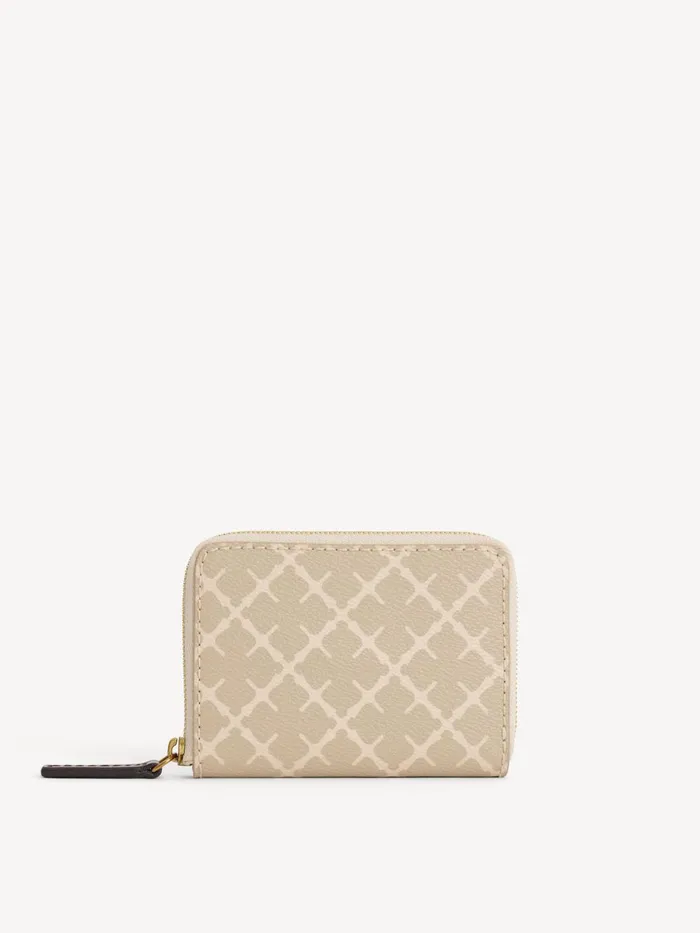 Elia Printed Coin Purse Feather Women By Malene Birger Wallets and Cardholders