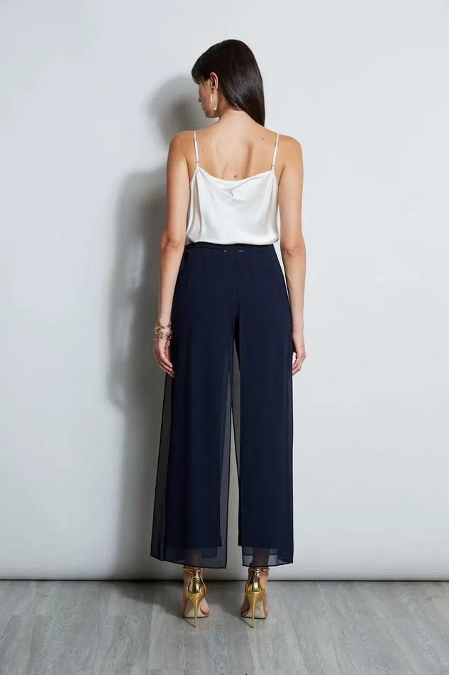 Elie Tahari Overlay Pant Stargazer Women Bottoms