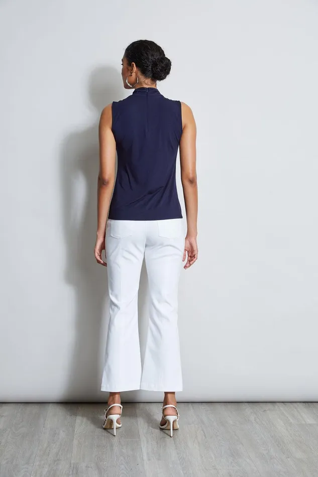 Elie Tahari Sleeveless Twist Knit Stargazer Women Tops