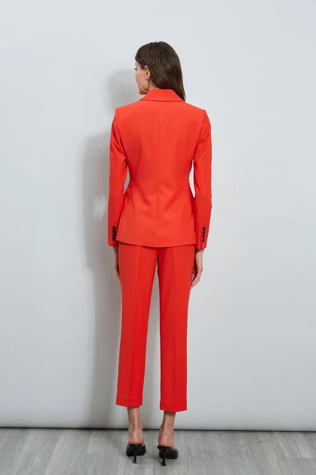 Elie Tahari Slim Fit Blazer Cayenne Women Jackets and Blazers