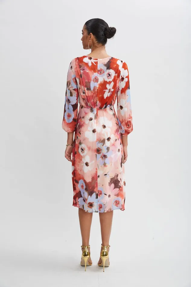 Elie Tahari Wintergarden Floral Dress Multi Women Dresses and Jumpsuits