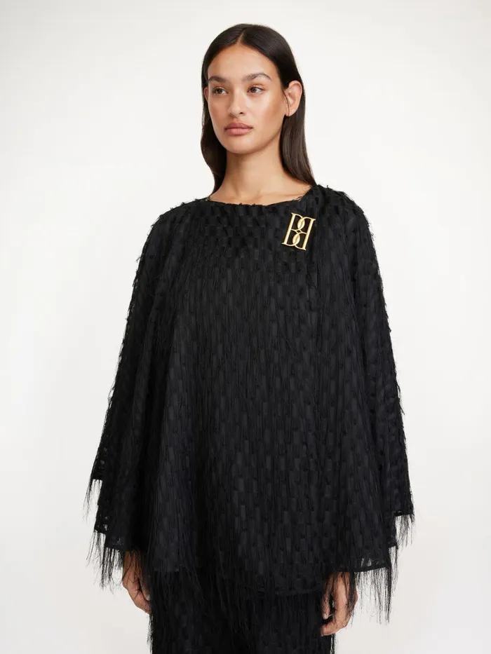 Elyn Midi Dress Black Women By Malene Birger Dresses