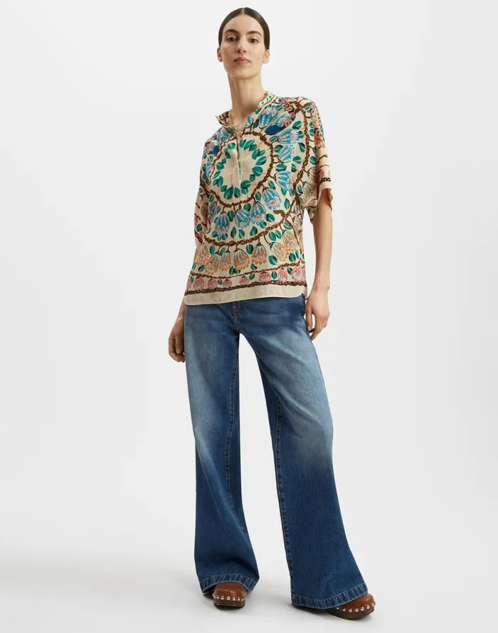 Estelle Blouse Eve Ecru Women La Double J Shirts and Tops Estelle Blouse Eve Ecru Women La Double J Shirts and Tops