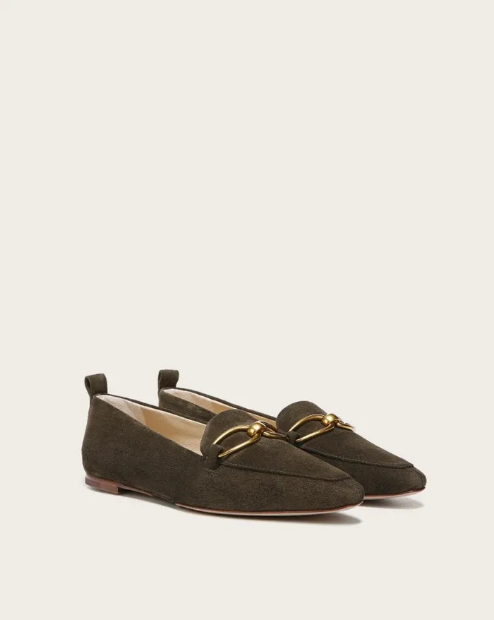 Flats and Loafers Shop Veronica Beard Champlain Loafer Eclipse