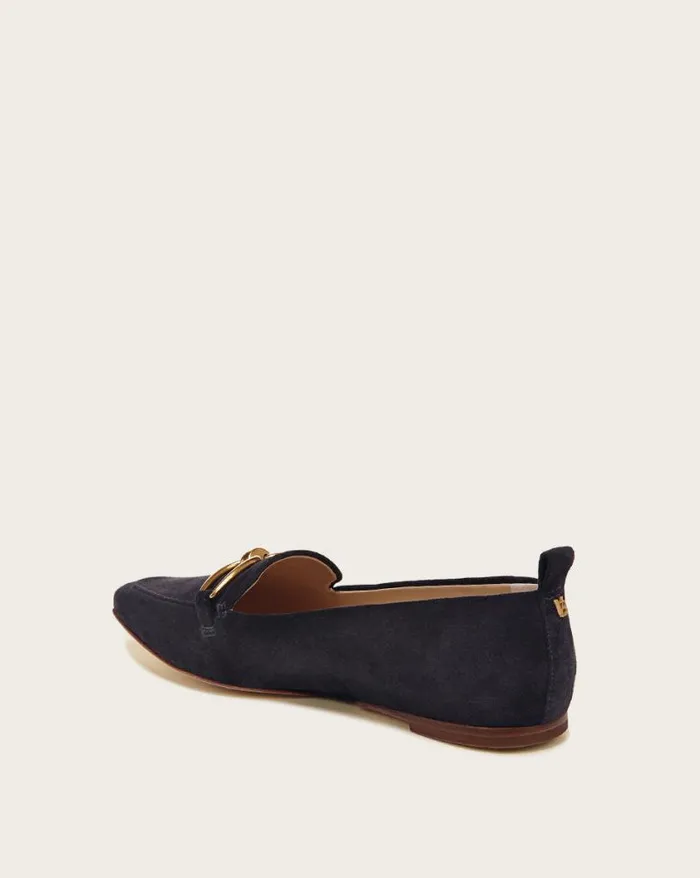 Flats and Loafers Shop Veronica Beard Champlain Loafer Eclipse