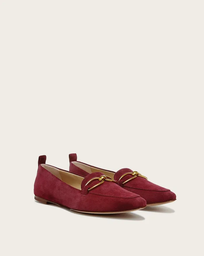 Flats and Loafers Shop Veronica Beard Champlain Loafer Eclipse