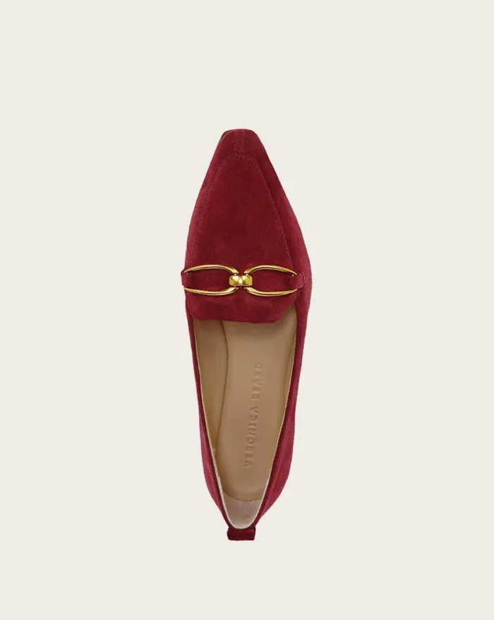 Flats and Loafers Shop Veronica Beard Champlain Loafer Eclipse