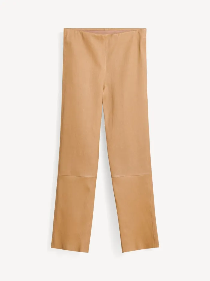 Florentina Leather Trousers Raw Sugar Women By Malene Birger Trousers
