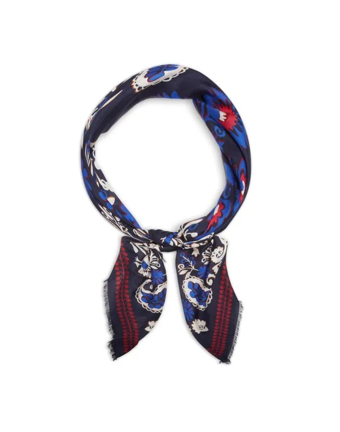 Forest Scarf 120X120 Forest Bandana Women La Double J Foulards and Scarves