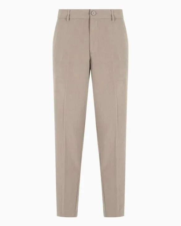Formal Trousers Beige Men Armani Matching Sets
