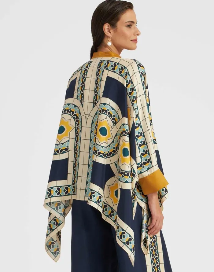 Foulard Shirt Mudejar Place Blue Women La Double J Shirts and Tops Foulard Shirt Mudejar Place Blue Women La Double J Shirts and Tops