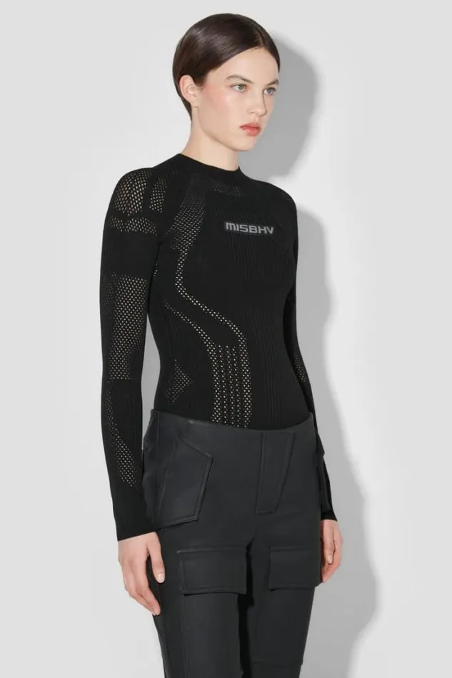 Future Sport Top Black Women MISBHV Tops