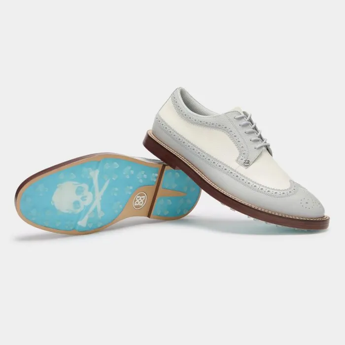 Golf Shoes Men GFORE GALLIVANTER LEATHER LUXE SOLE LONGWING GOLF SHOE Snownimbus Golf Shoes Men GFORE GALLIVANTER LEATHER LUXE SOLE LONGWING GOLF SHOE Snownimbus