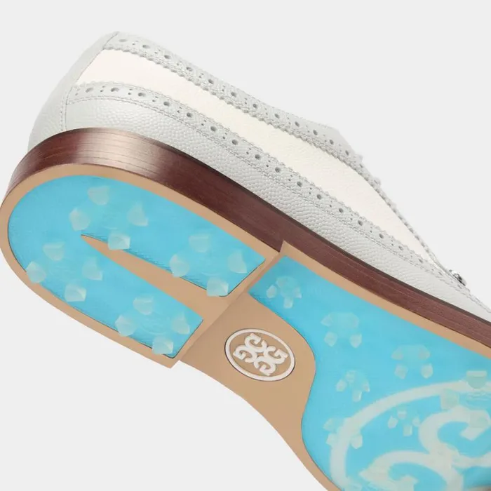 Golf Shoes Men GFORE GALLIVANTER LEATHER LUXE SOLE LONGWING GOLF SHOE Snownimbus Golf Shoes Men GFORE GALLIVANTER LEATHER LUXE SOLE LONGWING GOLF SHOE Snownimbus