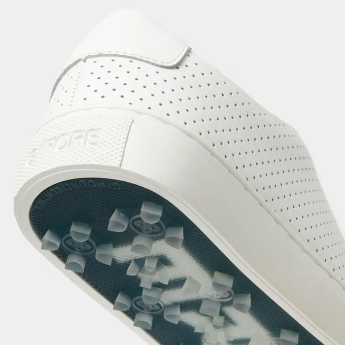 Golf Shoes Women GFORE DURF PERFORATED LEATHER GOLF SHOE Snow Golf Shoes Women GFORE DURF PERFORATED LEATHER GOLF SHOE Snow