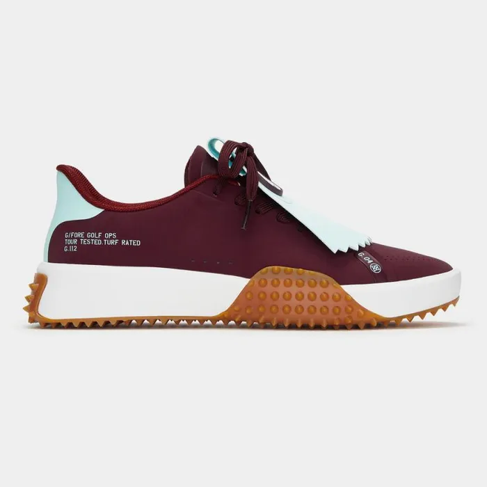 Golf Shoes Women GFORE G112 COLOUR BLOCK KILTIE GOLF SHOE Port Daybreak