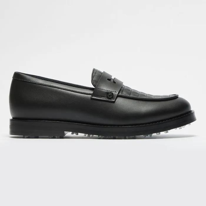 Golf Shoes Women GFORE GALLIVANTER QUILTED LEATHER LUXE SOLE GOLF LOAFER Onyx Golf Shoes Women GFORE GALLIVANTER QUILTED LEATHER LUXE SOLE GOLF LOAFER Onyx