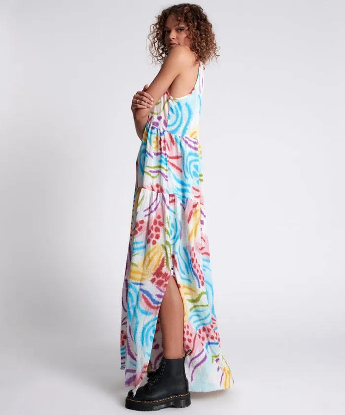 HAND PAINTED COSMIC GYPSY CHARMER DRESS Women One Teaspoon Midi and Maxi Dresses HAND PAINTED COSMIC GYPSY CHARMER DRESS Women One Teaspoon Midi and Maxi Dresses