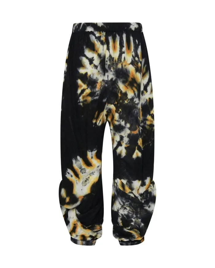 HAND PRINTED STORM FLOWER PANTS Women One Teaspoon Bottoms HAND PRINTED STORM FLOWER PANTS Women One Teaspoon Bottoms