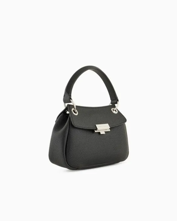 Handbag With Metal Details Black Women Armani Crossbody Bags Handbag With Metal Details Black Women Armani Crossbody Bags
