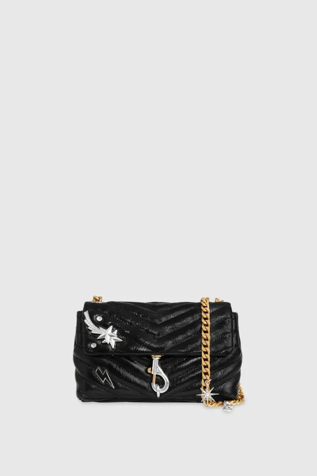 Handbags Crossbody Bags Rebecca Minkoff Edie Date Night Crossbody With Celestial Charms Blackmulti Handbags Crossbody Bags Rebecca Minkoff Edie Date Night Crossbody With Celestial Charms Blackmulti