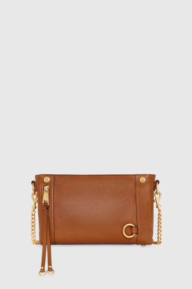 Handbags Crossbody Bags Rebecca Minkoff Mini MAB Crossbody Caramello