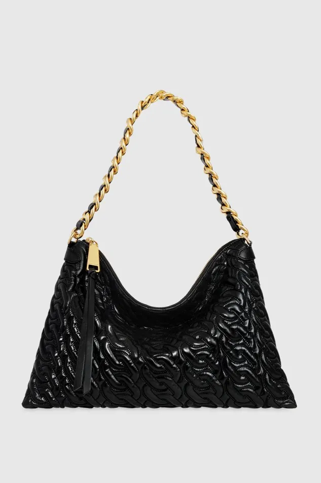 Handbags Shoulder Bags Rebecca Minkoff Chain Quilt Shoulder Bag Blackantique Brass Handbags Shoulder Bags Rebecca Minkoff Chain Quilt Shoulder Bag Blackantique Brass