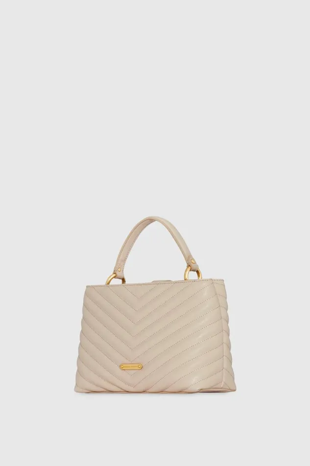 Handbags Top Handle Bags Rebecca Minkoff Edie Top Handle Satchel Sand Dune
