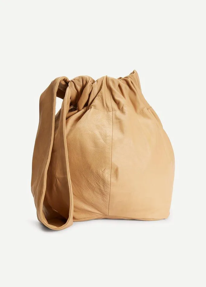 Handbags Women Vince Leather Pouch Bag Caramel Handbags Women Vince Leather Pouch Bag Caramel