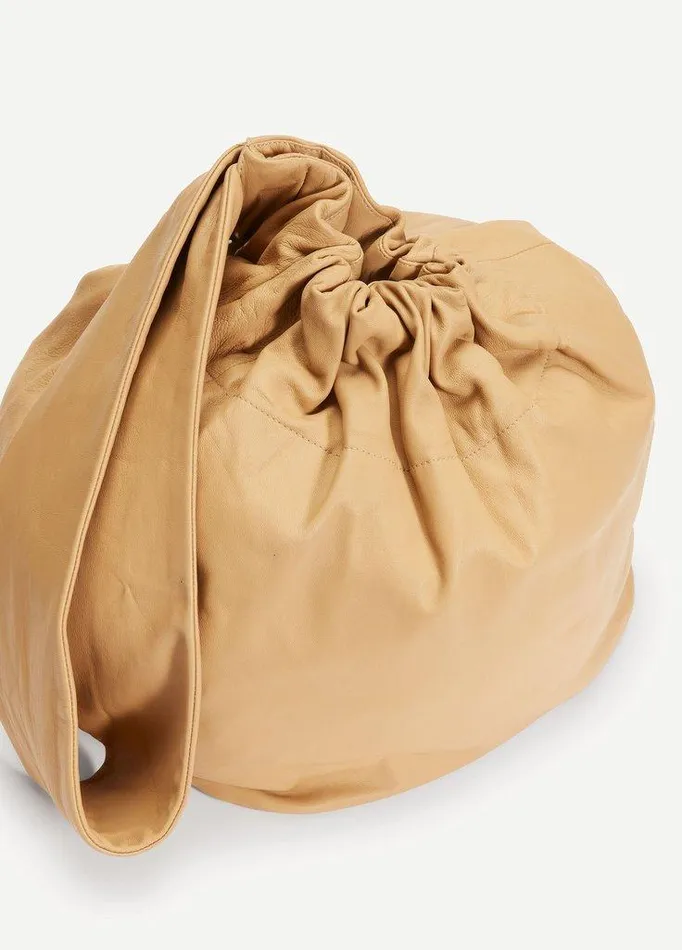 Handbags Women Vince Leather Pouch Bag Caramel Handbags Women Vince Leather Pouch Bag Caramel