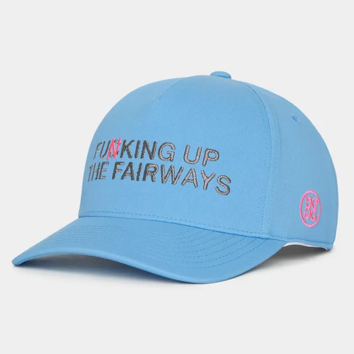 Hats MenWomen GFORE FUNKING UP THE FAIRWAYS STRETCH TWILL SNAPBACK HAT Cielo