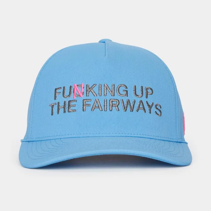 Hats MenWomen GFORE FUNKING UP THE FAIRWAYS STRETCH TWILL SNAPBACK HAT Cielo Hats MenWomen GFORE FUNKING UP THE FAIRWAYS STRETCH TWILL SNAPBACK HAT Cielo