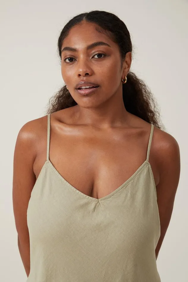 Haven Slip Midi Dress Desert Sage Women Cotton On Dresses