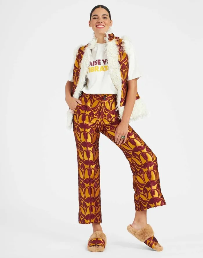 Hendrix Pants Papyrus Gold Women La Double J Shorts and Pants