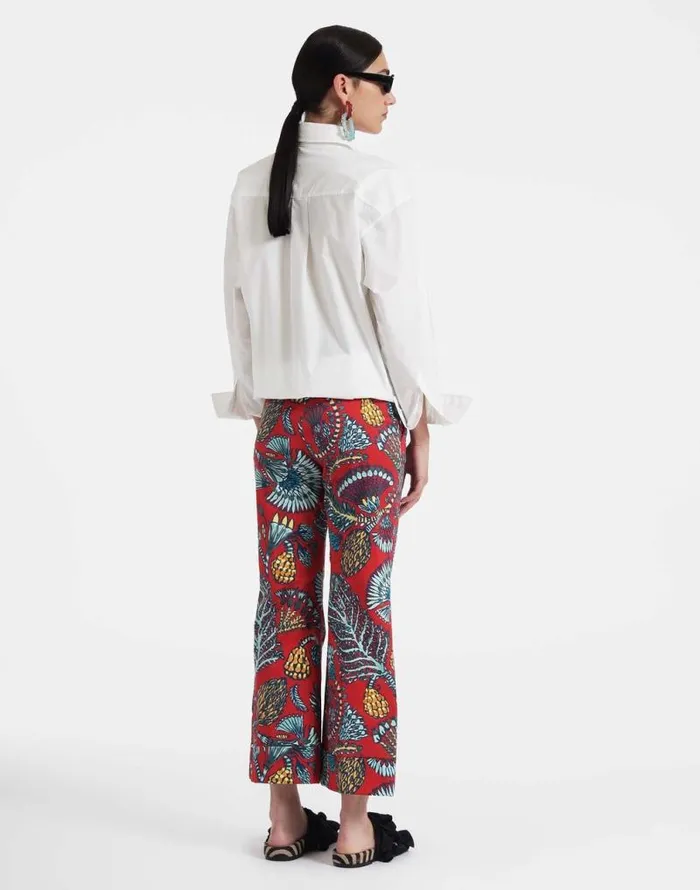 Hendrix Pants Sicomore Red Women La Double J Shorts and Pants Hendrix Pants Sicomore Red Women La Double J Shorts and Pants