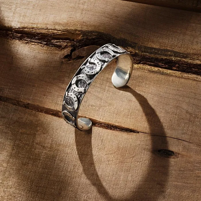 Horseshoe Cuff Horseshoe Cuff Men Stetson Bracelets