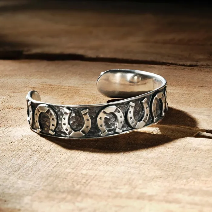 Horseshoe Cuff Horseshoe Cuff Men Stetson Bracelets
