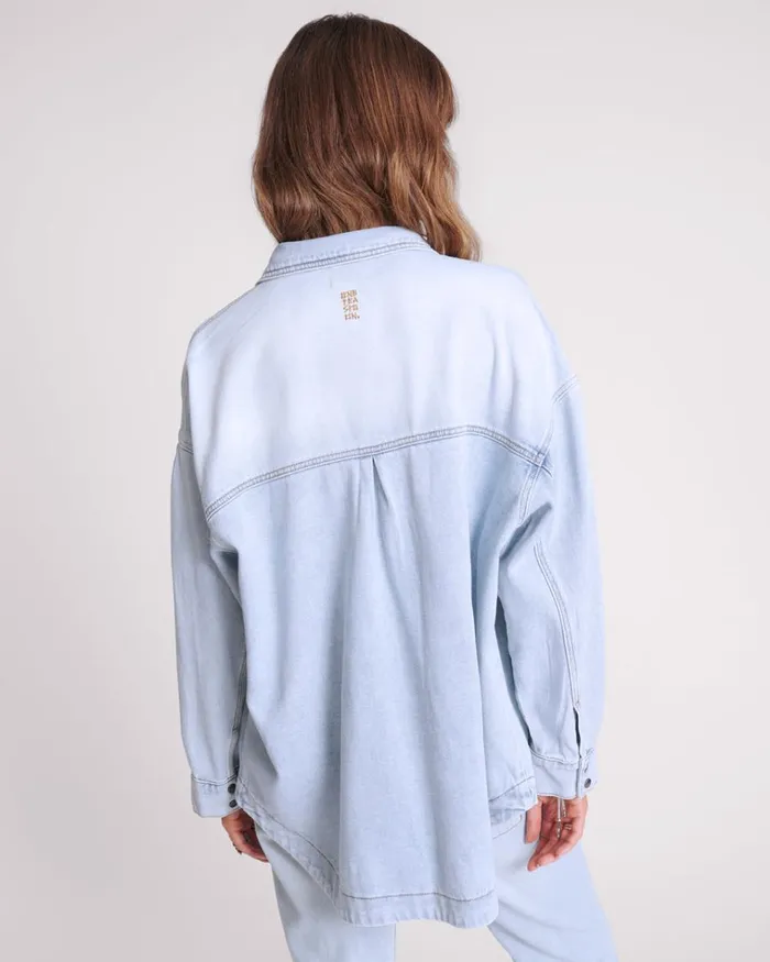 HUSTLER LONGLINE DENIM JACKET Women One Teaspoon Denim Jackets HUSTLER LONGLINE DENIM JACKET Women One Teaspoon Denim Jackets