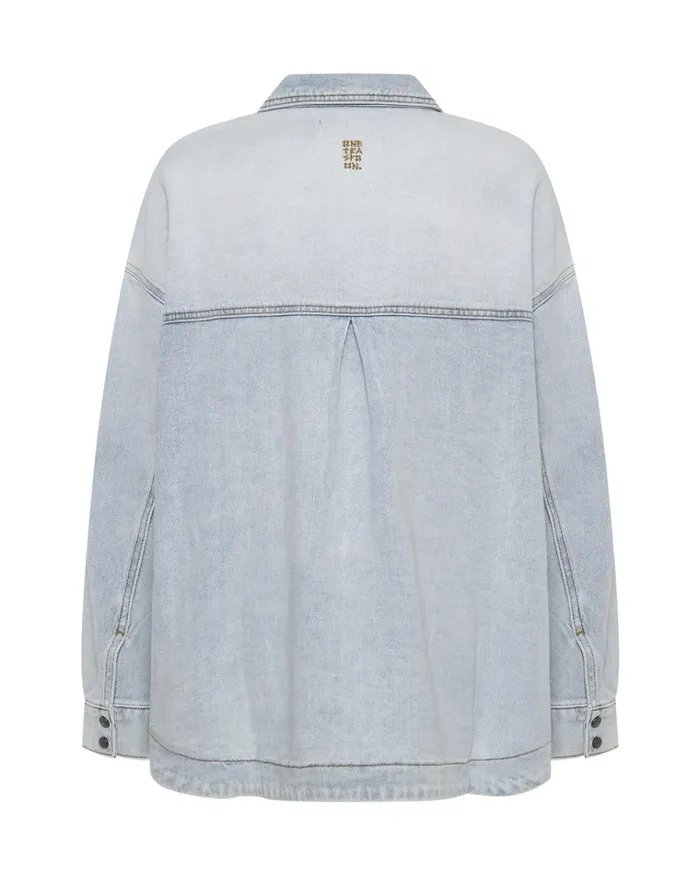 HUSTLER LONGLINE DENIM JACKET Women One Teaspoon Denim Jackets HUSTLER LONGLINE DENIM JACKET Women One Teaspoon Denim Jackets