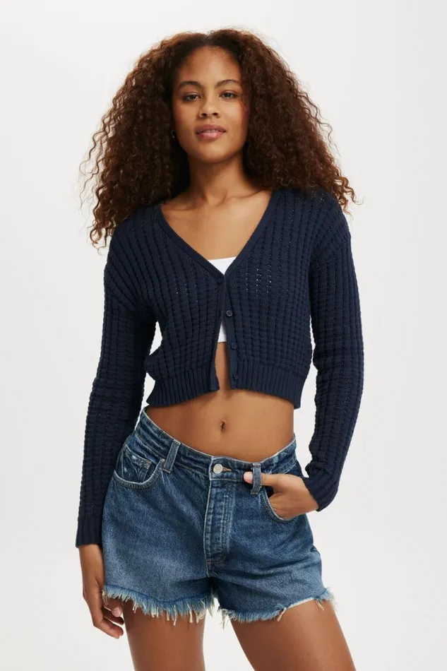 It S A Match Cardigan Winter Night Women Cotton On Sweaters and Cardigans