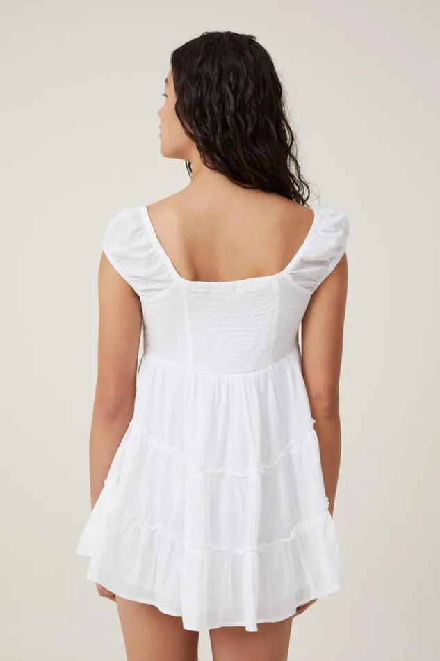 Ivy Corset Mini Dress White Women Cotton On Dresses