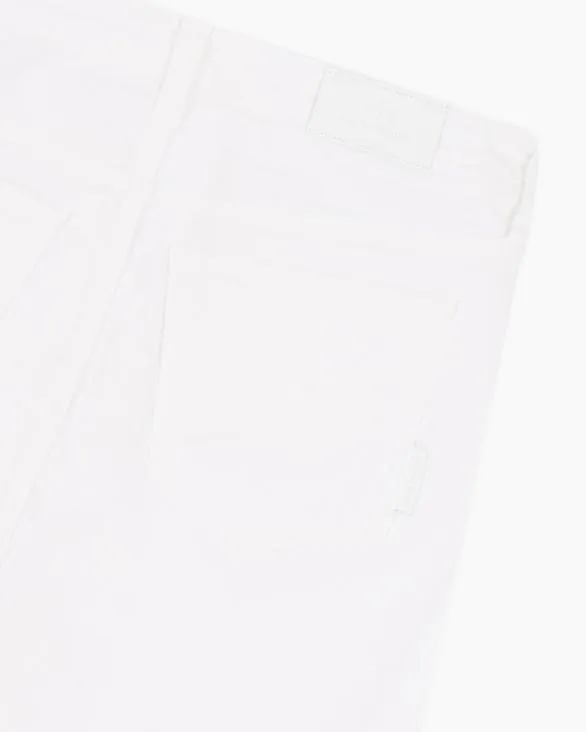 J01 Super Skinny Jeans With Chinese New Year Embroidery White Women Armani Denim J01 Super Skinny Jeans With Chinese New Year Embroidery White Women Armani Denim