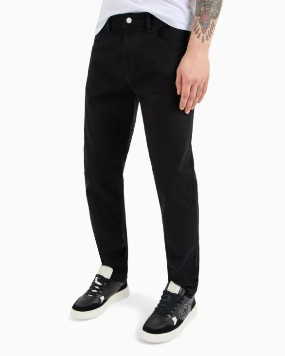 J13 Slim Fit Jeans In Indigo Denim Black Men Armani Denim J13 Slim Fit Jeans In Indigo Denim Black Men Armani Denim