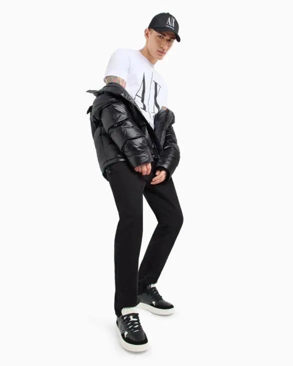 J13 Slim Fit Jeans In Indigo Denim Black Men Armani Denim J13 Slim Fit Jeans In Indigo Denim Black Men Armani Denim