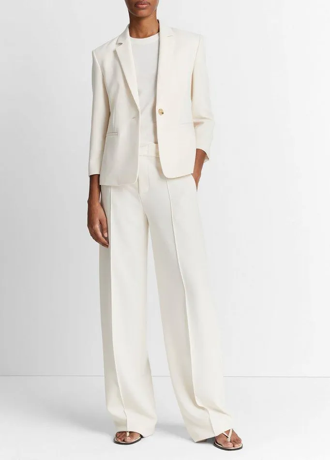 Jackets and Outerwear Women Vince Shrunken Blazer Off White